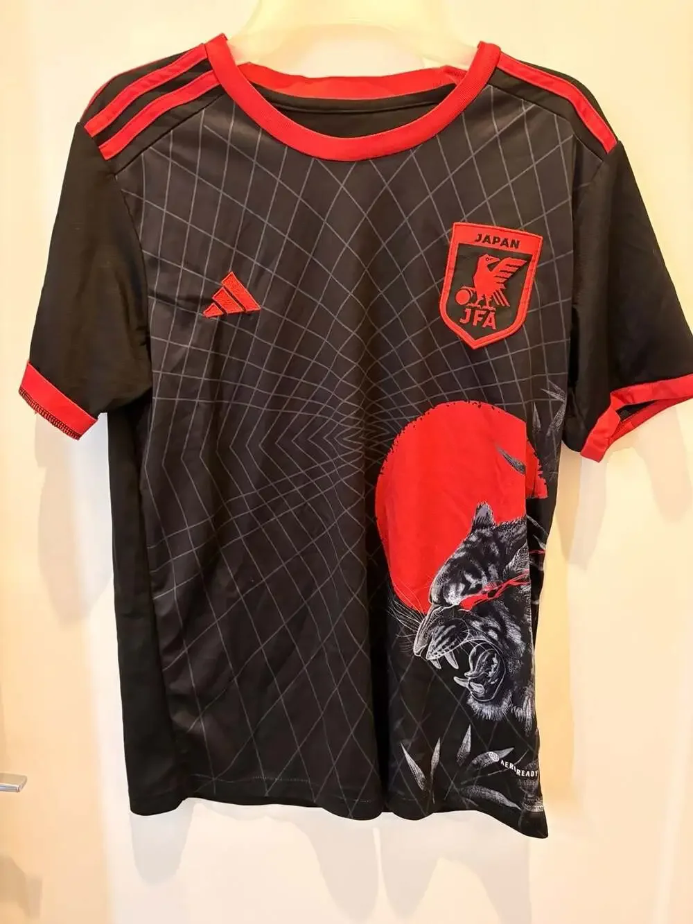 Adidas Japan National Team Special Edition Black Leopard/Tiger Concept Jersey